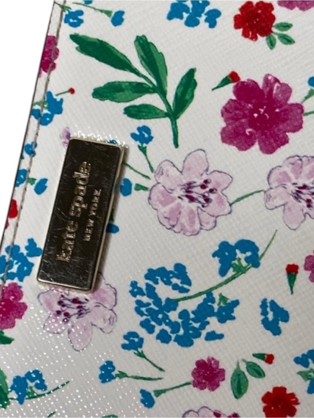 KATE SPADE Gardener Street Greenhouse Floral Shawn Flat Wallet Clutch — PRETTY!! - Picture 7 of 7